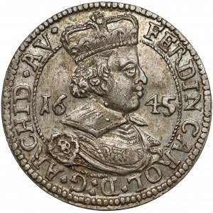 Austria, Ferdynand Karol, 3 krajcary 1645, Tyrol