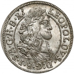 Österreich, Leopold I., 3 Kreuzer 1670, Hall