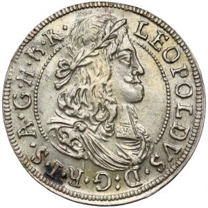 Österreich, Leopold I., 3 Kreuzer 1682, Hall