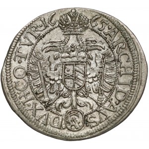 Österreich, Leopold I., 3 Kreuzer 1665, Wien