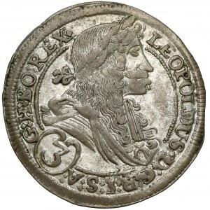 Österreich, Leopold I., 3 Kreuzer 1697 IA, Graz