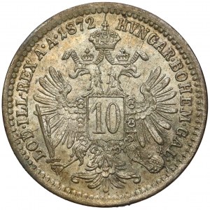 Österreich-Ungarn, Franz Joseph I., 10 Kreuzer 1872