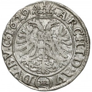 Śląsk, Ferdynand II, 3 krajcary 1629 HR, Wrocław