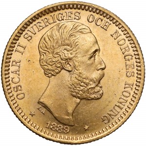 Szwecja, Oskar II (1872-1907), 20 kronor 1889