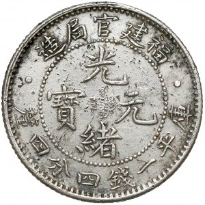Chiny, Fukien, 20 centów 1896-1908