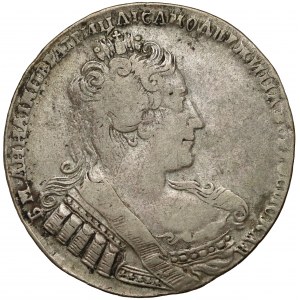 Rosja, Anna, Rubel Moskwa 1733