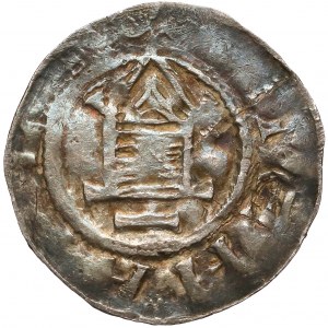 Otto III i Adelajda (983-1002), Denar z kapliczką