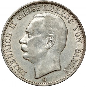 Badenia, 3 marki 1910 G