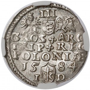 Stefan Batory, Trojak Olkusz 1584 ID - PIĘKNY