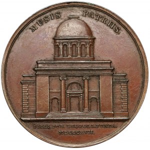 Medal otwarcie biblioteki Ossolińskich we Lwowie 1817 r.