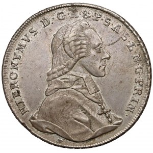 Österreich, Salzburg, Hieronymus von Colloredo, Taler 1777