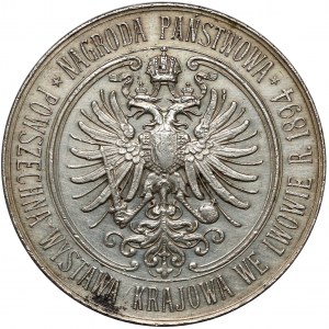 Medal Powszechna Wystawa Krajowa, Lwów 1894 - SREBRO