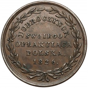 Medal Polska swojemu dobroczyńcy 1826 - brąz