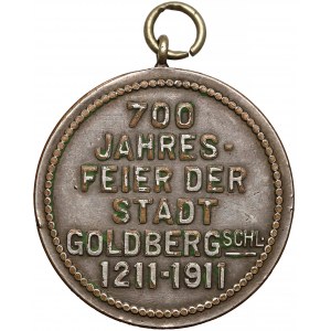 Złotoryja (Goldberg Schl.), Medal na 700-lecia miasta 1211-1911