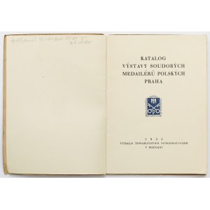 Katalog wystawy medalierów polskich, Praga 1933