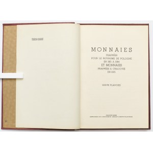 Monety bite dla Królestwa Polskiego w latach 1815-1864, K. Plage - reprint 1972