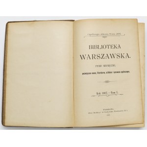 Rozmaitości (sprawa medalowa) W. Kłyszewski [Biblioteka Warszawska] 1907