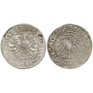 Zygmunt I Stary, Grosz Toruń 1528 i Elbląg 1534 - rzadsze (2szt)
