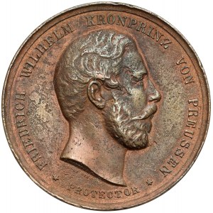 Szczecin, Wilhelm I, Medal 1865 - Nagroda na wystawie branżowej