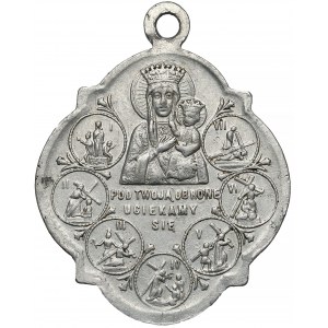 Medalik religijny - Stacje Męki Pańskiej na Jasnej Górze