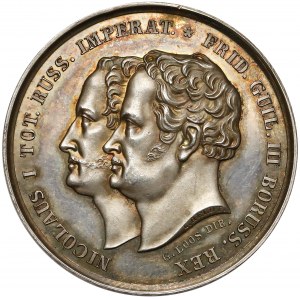 Rosja, Mikołaj I, Medal 1835 - Rusko-Pruskie manewry pod KALISZEM