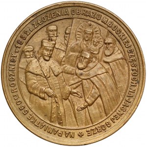 Medal Obraz Matki Boskiej Częstochowskiej 1932 r.