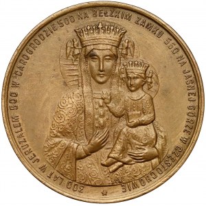 Medal Obraz Matki Boskiej Częstochowskiej 1932 r.