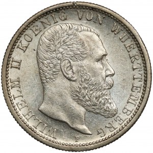 Deutschland, Württemberg, 2 Mark 1912 F