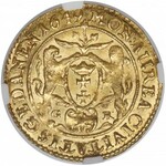 John II Casimir, Ducat Gdansk 1649 GR - BEAUTIFUL