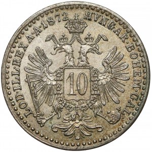 Österreich-Ungarn, Franz Joseph I., 10 Kreuzer 1872