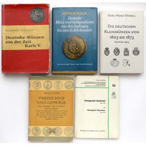 Katalogi na monety Niemiec (5szt)