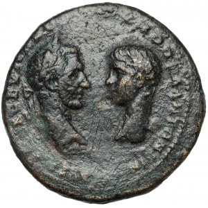 Mezja, Marcianopolis, Makrynus (217-218 n.e.) Brąz - ex. 1 Aukcja WCN
