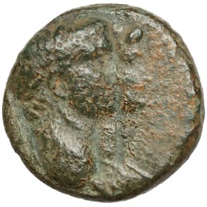 Jonia, Efez, Klaudiusz i Agrypina Młodsza (41-51 n.e.) Brąz
