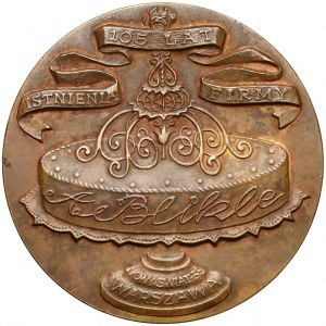 PRL, Medal Blikle - 105 lat Istnienia Firmy (1974)