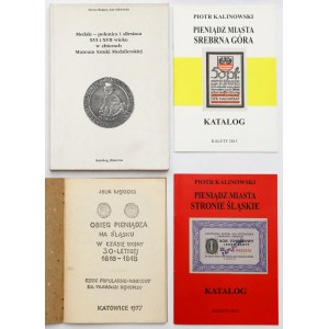 Monety, medale i pieniądz na Śląsku - zestaw publikacji (4szt)