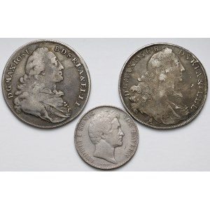 Bayern - 3 Stücke - Taler 1765 und 1775 + Gulden 1840