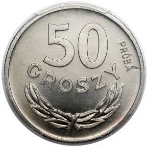 Próba NIKIEL 50 groszy 1949