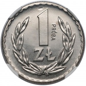 Próba NIKIEL 1 złoty 1949