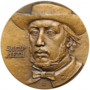Медаль, Эдгар Дега 1834-1917