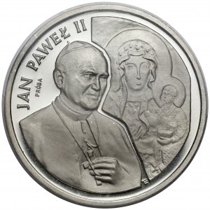 Próba SREBRO 200.000 złotych 1991 Jan Paweł II - Matka Boska