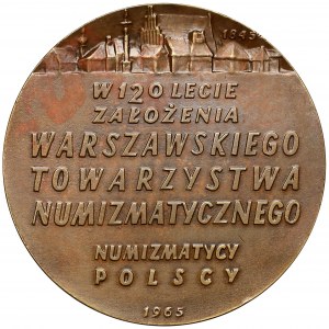 Medal Karol Beyer / Założyciel WTN w 120-lecie, 1963 r