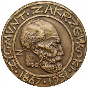 Medal Zygmunt Zakrzewski / Badacz Numizmatyki Piastów 1968 r.