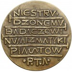 Medal Zygmunt Zakrzewski / Badacz Numizmatyki Piastów 1968 r.