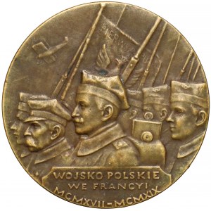 Medal Jenerał Józef Haller 1919 r. (duży)