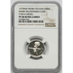 Próba NIKIEL 2.000 złotych 1979 Maria Curie-Skłodowska