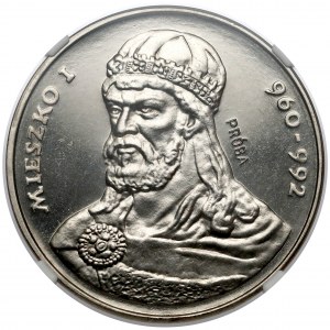 Próba NIKIEL 200 złotych 1979 Mieszko I - popiersie