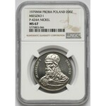 Próba NIKIEL 200 złotych 1979 Mieszko I - popiersie