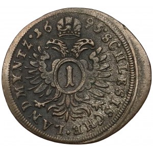 Śląsk, Leopold I, 1 krajcar 1695, Opole