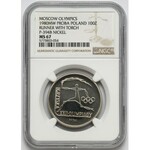 Próba NIKIEL 100 złotych 1980 XXII Olimpiada - znicz