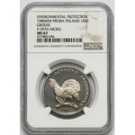 Próba NIKIEL 100 złotych 1980 Głuszec